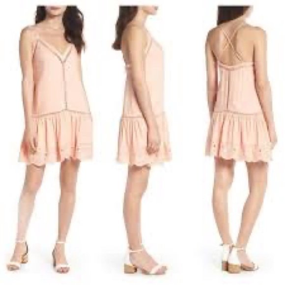 Anthropologie Dresses & Skirts - Anthropologie/BB Dakota Karleen Eyelet Mini Dress